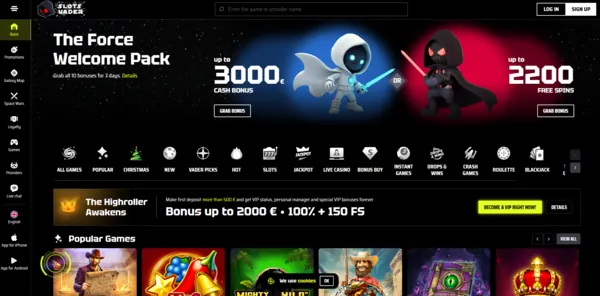 slotsvader home page